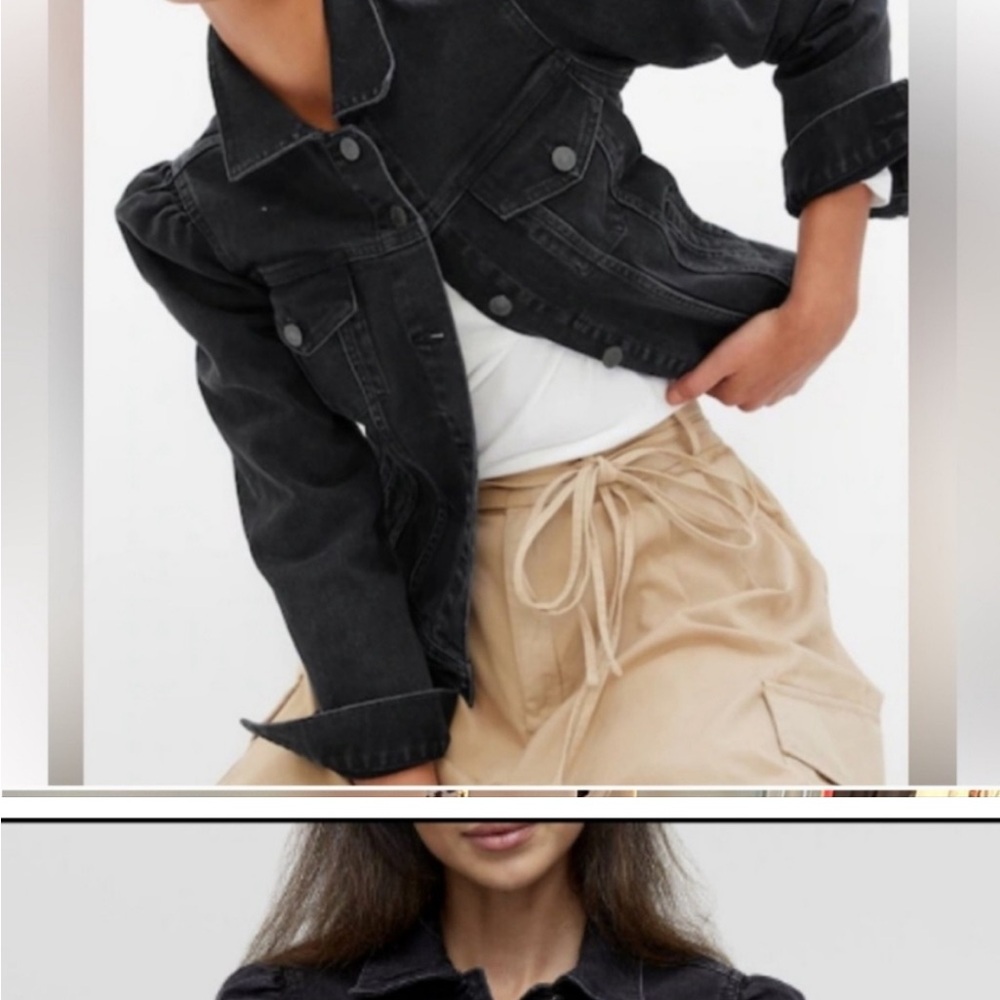 GAP Women's Dark Denim Jacket